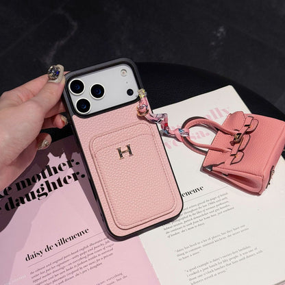 Luxury Phone Case with Air pods Case For iPhone 13-17