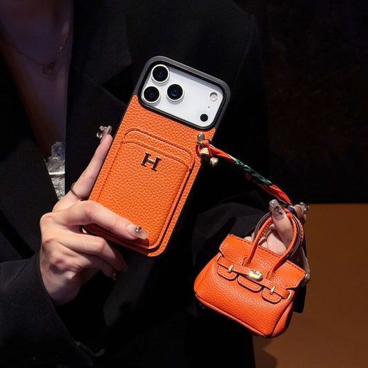 Luxury Phone Case with Air pods Case For iPhone 13-17