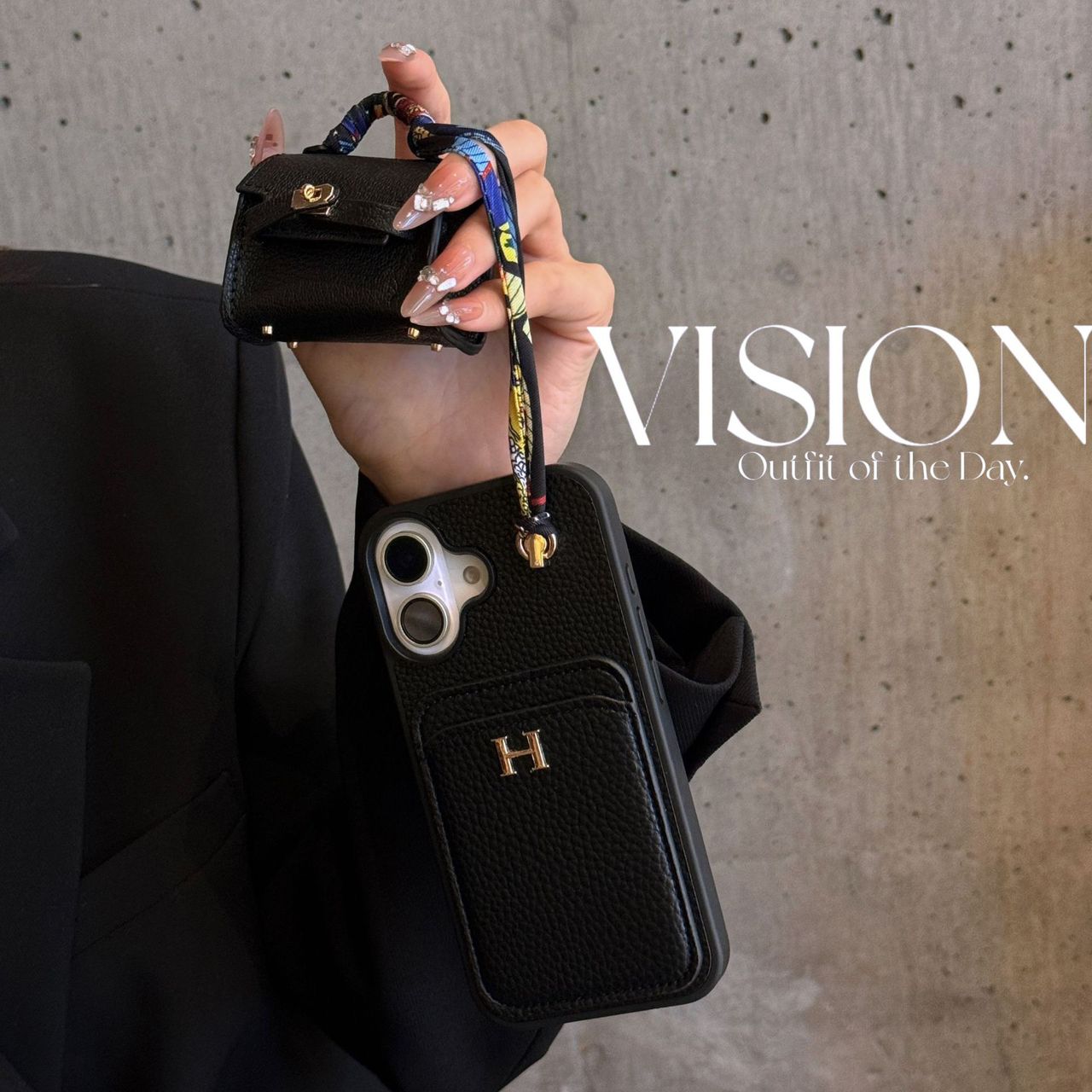 Luxury Phone Case with Air pods Case For iPhone 13-17