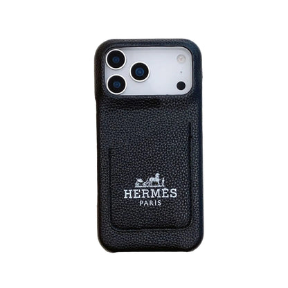 Luxury Leather Phone Case for iPhone 13-17