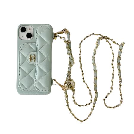 Genuine Leather Wallet Crossbody Bag Phone Case For iPhone 12-17