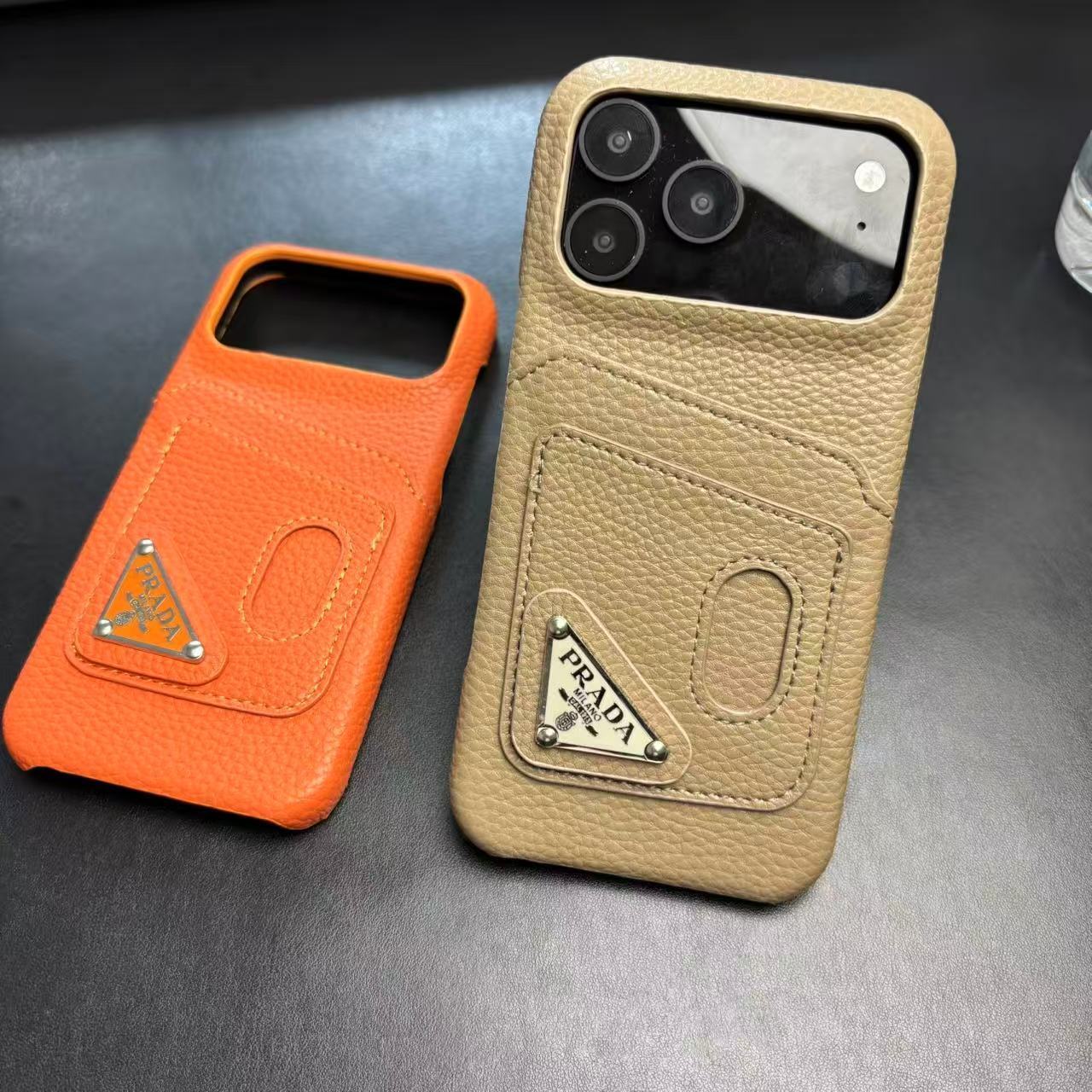 Stylish Phone Case with Card Holder For iPhone 13-17