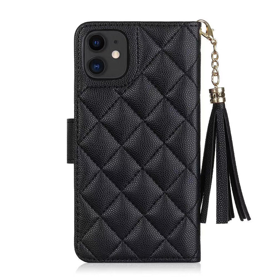 Luxury Phone Case with Card Holder for iPhone 12-17