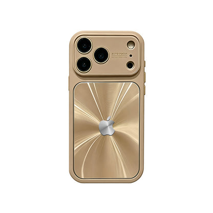 iPhone CD-Patterned Large-View Case