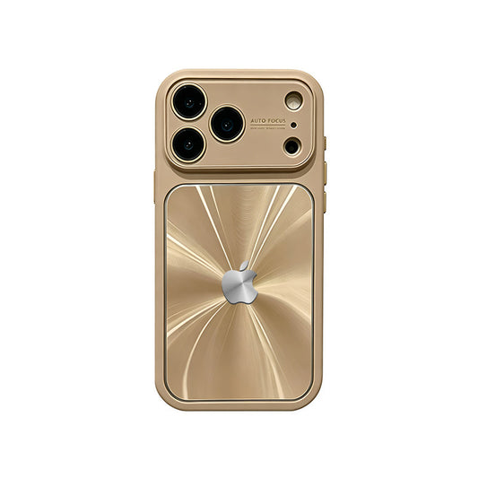 iPhone CD-Patterned Large-View Case