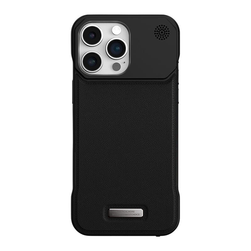 Armatherapy Tablets Leather MagSafe Phone Case - Black