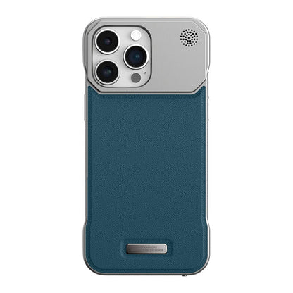 Armatherapy Tablets Leather MagSafe Phone Case - Blue