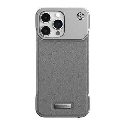 Armatherapy Tablets Leather MagSafe Phone Case - Gray