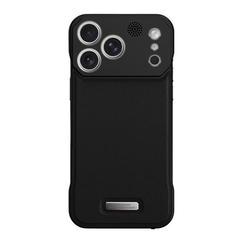 Armatherapy Tablets Leather MagSafe Phone Case - Black