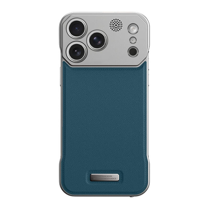 Armatherapy Tablets Leather MagSafe Phone Case - Blue