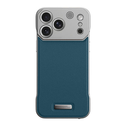 Armatherapy Tablets Leather MagSafe Phone Case - Blue