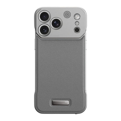 Armatherapy Tablets Leather MagSafe Phone Case - Gray