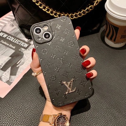 Slim Leather Case for iPhone 12-16
