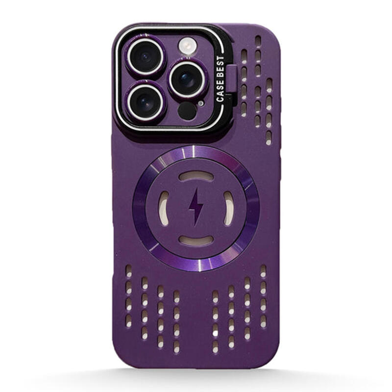 Heat Dissipation Hollow Lens Bracket Phone Case