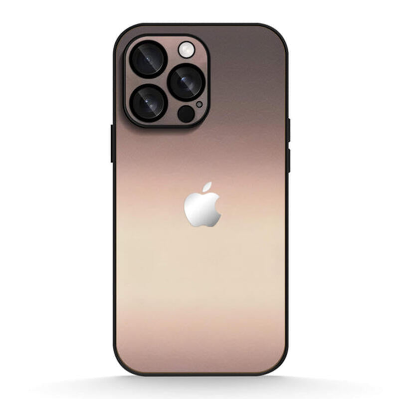 Simple Leather Gradient Phone Case