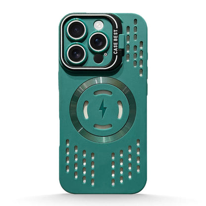 Heat Dissipation Hollow Lens Bracket Phone Case