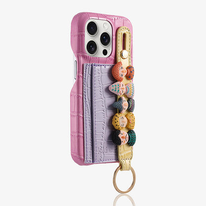Dolls Card Holder Stand Phone Case