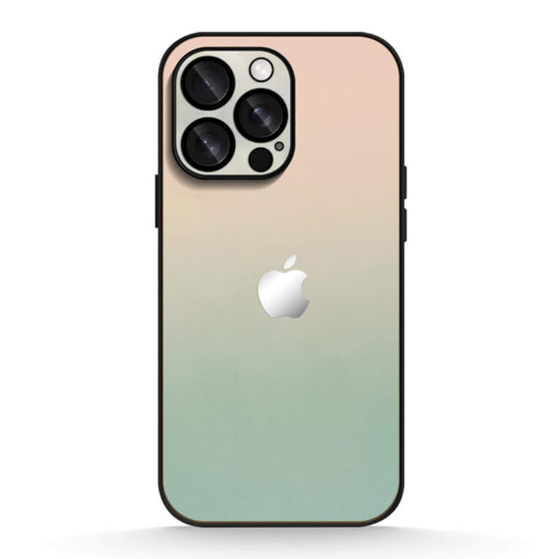 Simple Leather Gradient Phone Case