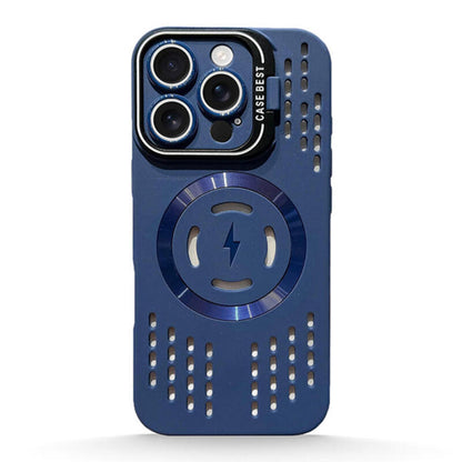Heat Dissipation Hollow Lens Bracket Phone Case