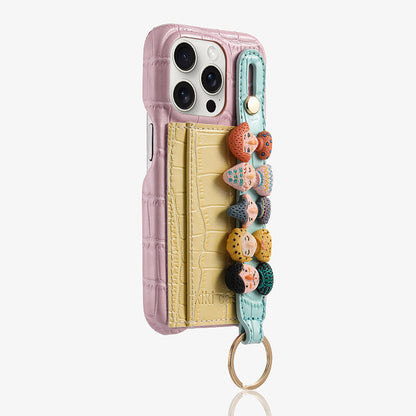 Dolls Card Holder Stand Phone Case