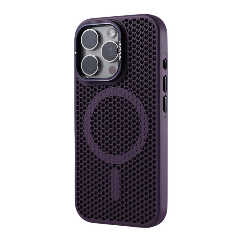 Honeycomb Bracket MagSafe Phone Case