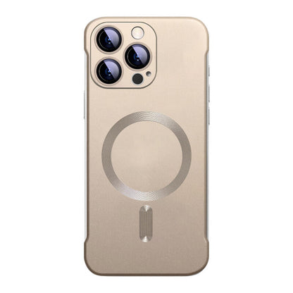 Borderless Frosted MagSafe Phone Case - Desert Gold