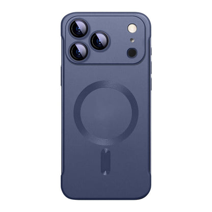 Borderless Frosted MagSafe Phone Case - Navy Blue
