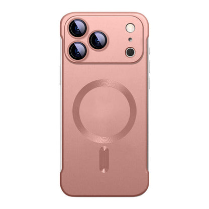 Borderless Frosted MagSafe Phone Case - Pink