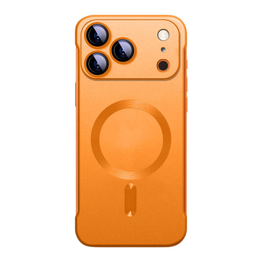 Borderless Frosted MagSafe Phone Case - Orange