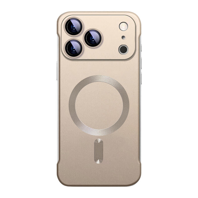 Borderless Frosted MagSafe Phone Case - Desert Gold