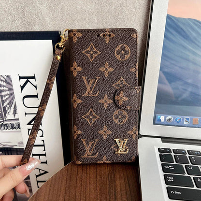 Premium Fashion Wallet Phone Case for iPhone 12-17