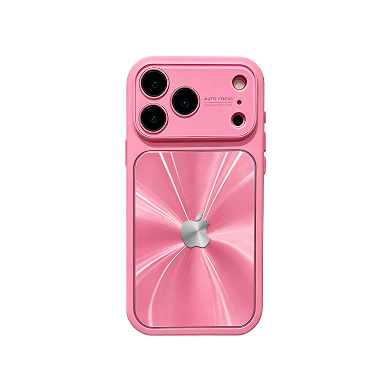 iPhone CD-Patterned Large-View Case