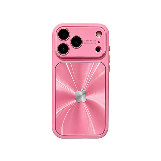 iPhone CD-Patterned Large-View Case