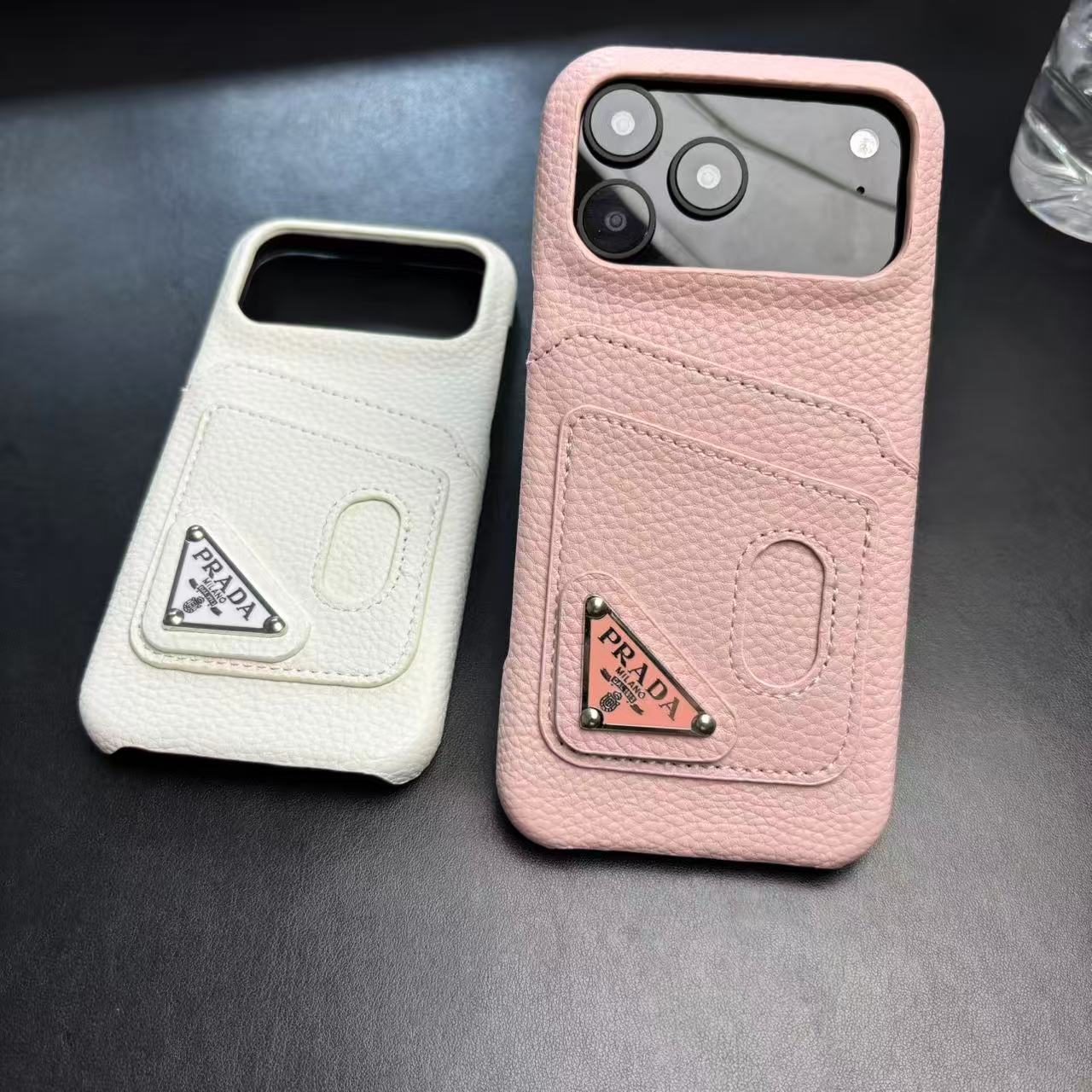 Stylish Phone Case with Card Holder For iPhone 13-17