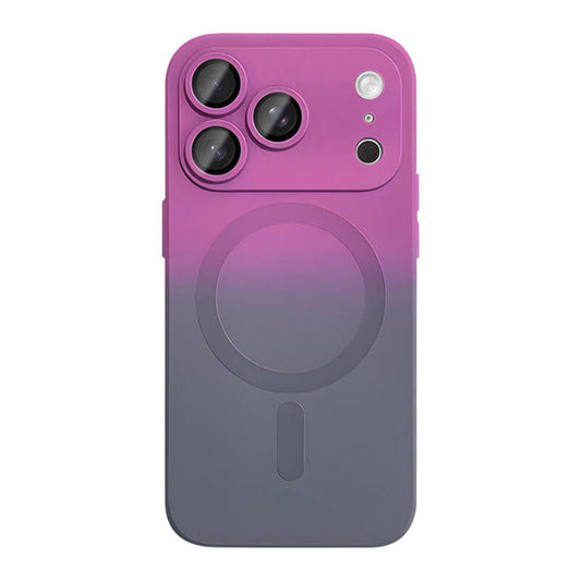 Dopamine Gradient MagSafe Phone Case - Purple Gray