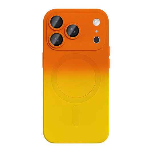 Dopamine Gradient MagSafe Phone Case - Orange Yellow