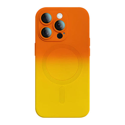 Dopamine Gradient MagSafe Phone Case - Orange Yellow