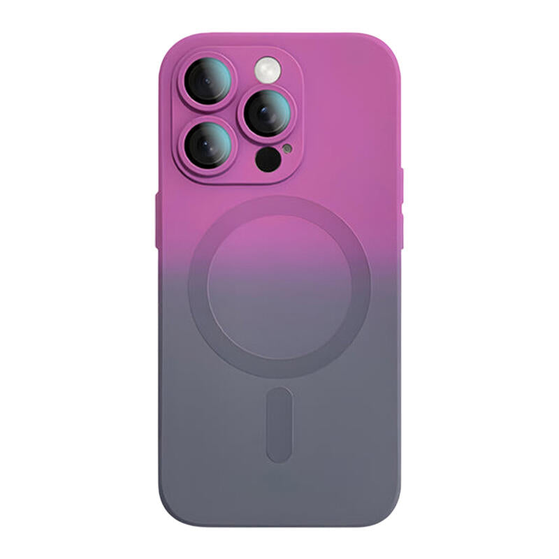 Dopamine Gradient MagSafe Phone Case - Purple Gray