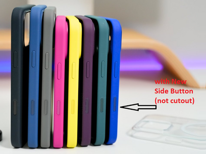 iPhone 17 Pro Max Silicon Case with Magsafe and Camera Control Button - Terra Cotta
