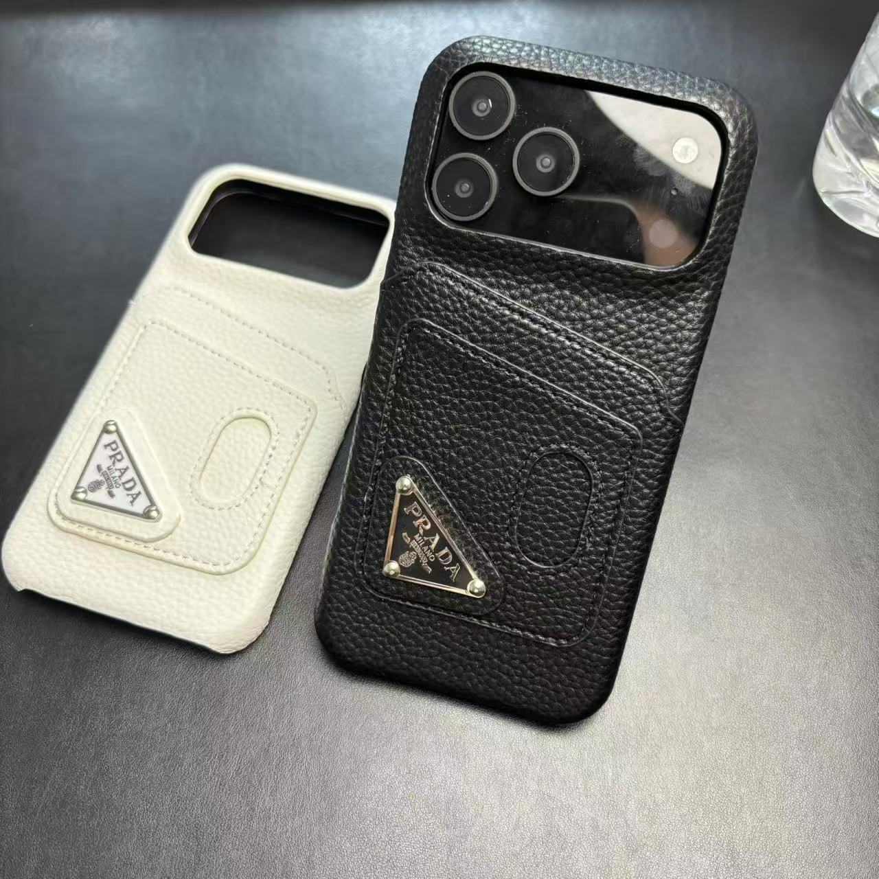 Stylish Phone Case with Card Holder For iPhone 13-17