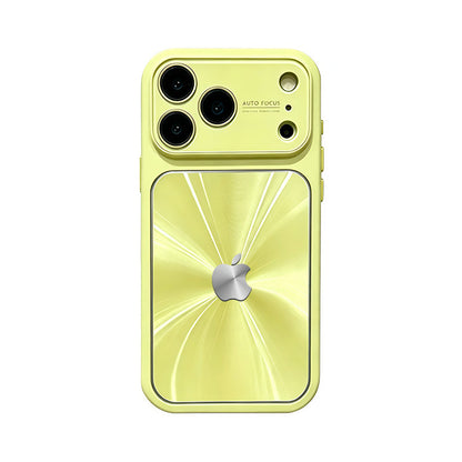 iPhone CD-Patterned Large-View Case