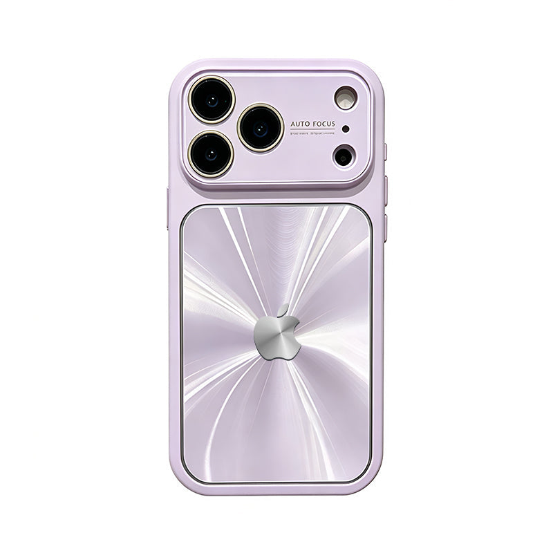 iPhone CD-Patterned Large-View Case