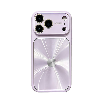 iPhone CD-Patterned Large-View Case