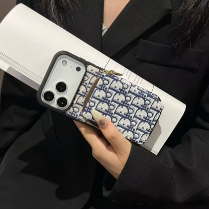 Luxury Phone Case Card Slot For iPhone 12-17