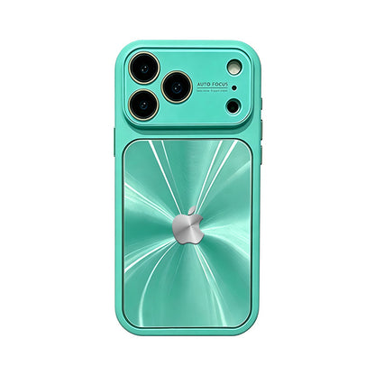 iPhone CD-Patterned Large-View Case