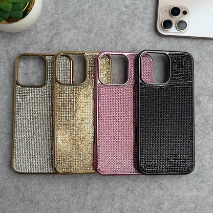 iPhone 16 Series Luxury Diamond Stone Phone Case Cover