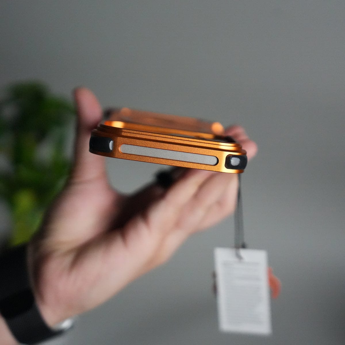 iPhone 17 Pro Leather Frameless Metal Kickstand Case