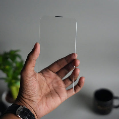 iPhone 15 Pro Max HD Clear Tempered Glass