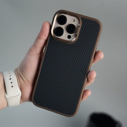 iPhone 16 Series Carbon Fiber Design MagSafe Cover