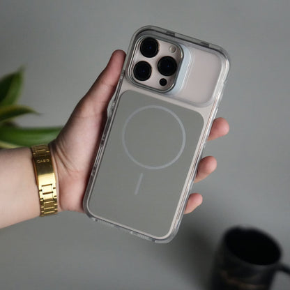 iPhone 16 Pro Max MagSafe Case with Metal Camera Stand | Slim & Shockproof Protection